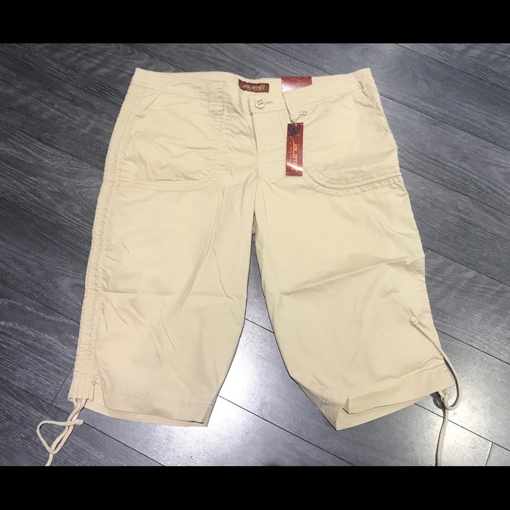 Tan Capris